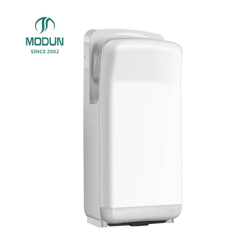 Electric Automatic Brushless Motor Hand Dryer for Hotel Toilets/Bathrooms ABS Material High Speed Warm & Cold Air