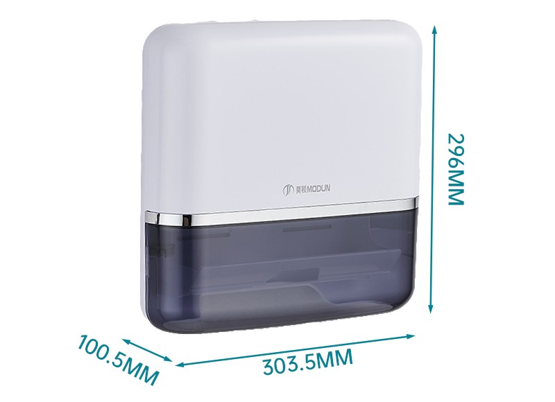 Modun New 2026 Wall Mount Bathroom Plastic Paper Dispensers Toilet M-5881U
