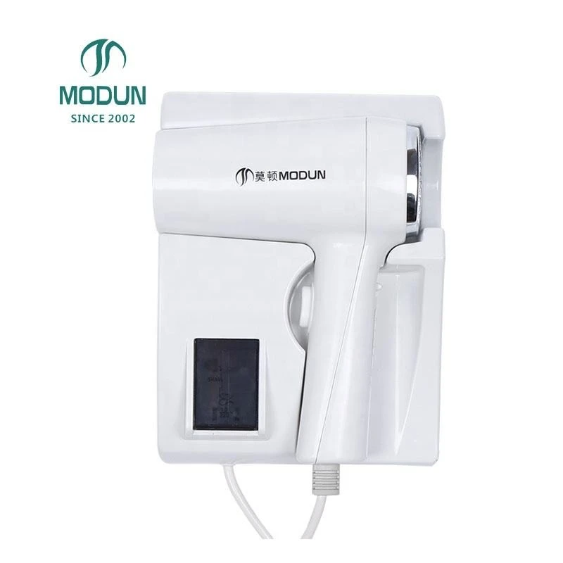 MODUN Best Electric Wall Mount Hair Dryer Diffuser AC Motor Plastic Construction 220V 1100W 2-Year Warranty for Hotel Household	M-1288N
