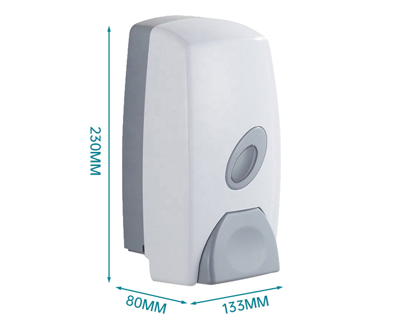 Wall Mount Plastic Manual Dispenser, Toilet Soap Dispenser M-6201