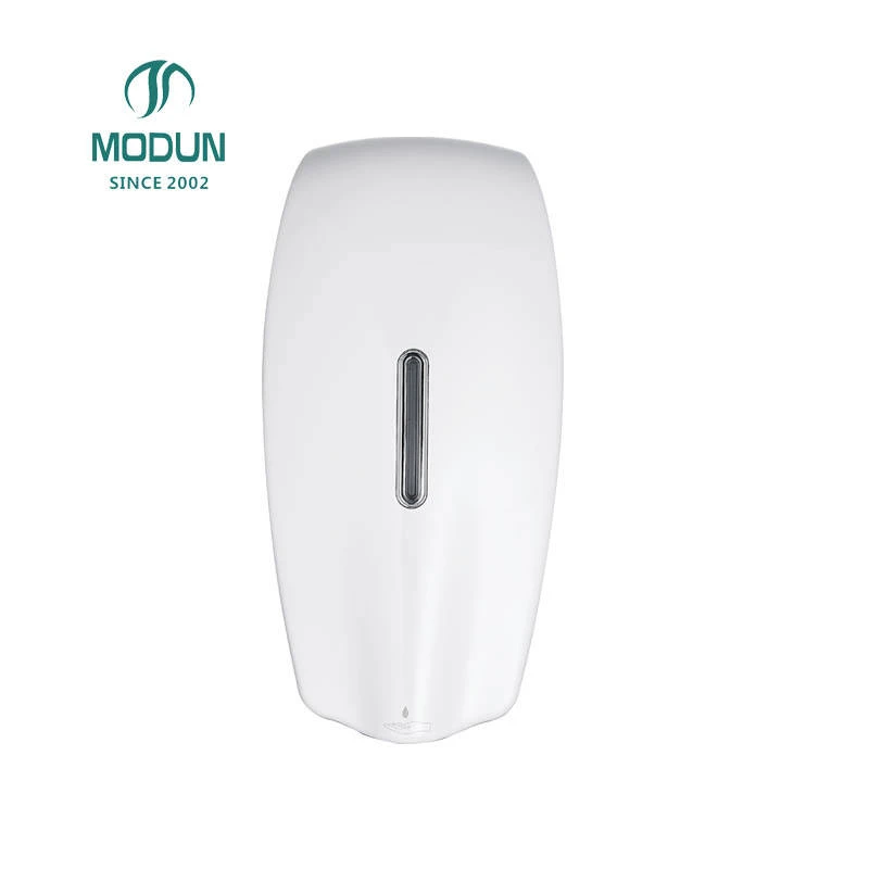 White/Silver Modern Design 1000ml Hotel Wall Mount Plastic Hand Liquid Soap Dispenser M-6206