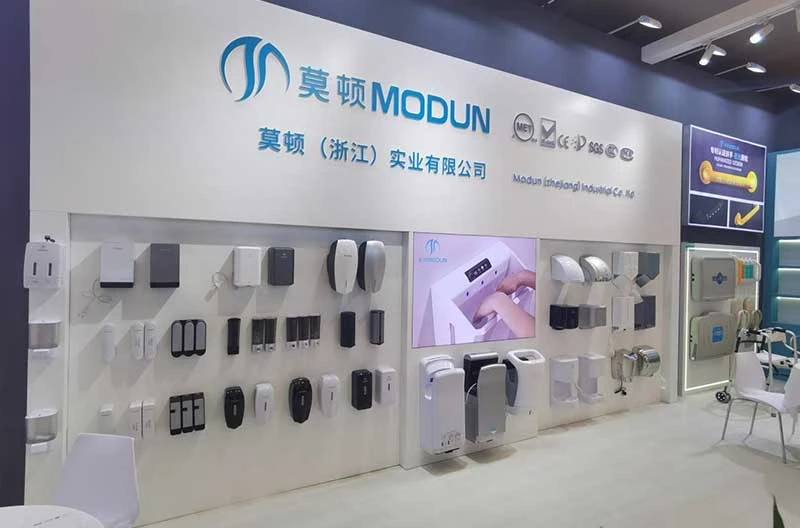 Modun Debuts Full Commercial Bathroom Supporting Systems at the 139th Canton Fair