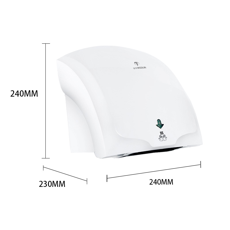 MODUN M-689 Hot & Cold ABS Hand Dryer 1800W/2000W Commercial Bathroom Hand Dryer