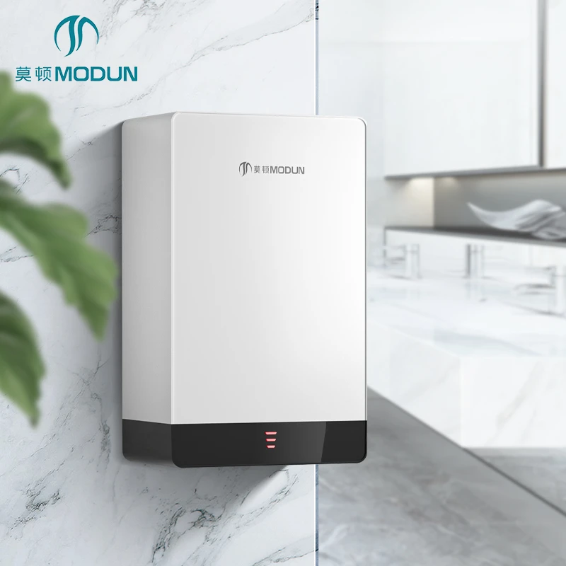 MODUN H1 WHITE High-Speed Jet Hand Dryer 1200W ABS Commercial Bathroom Hand Dryer