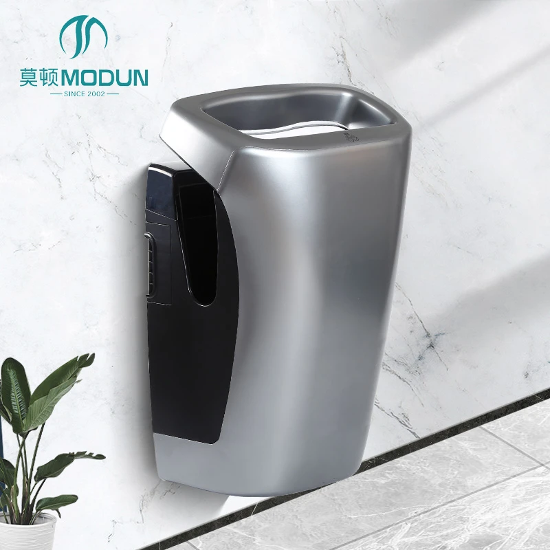MODUN M-H6-W High-Speed Jet Hand Dryer 1850W ABS PLASTIC Commercial Bathroom Hand Dryer