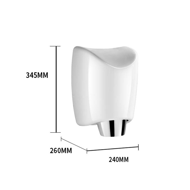 M-5555 High-Speed Jet Hand Dryer 1200W ABS Plastic Commercial Bathroom Hand Dryer