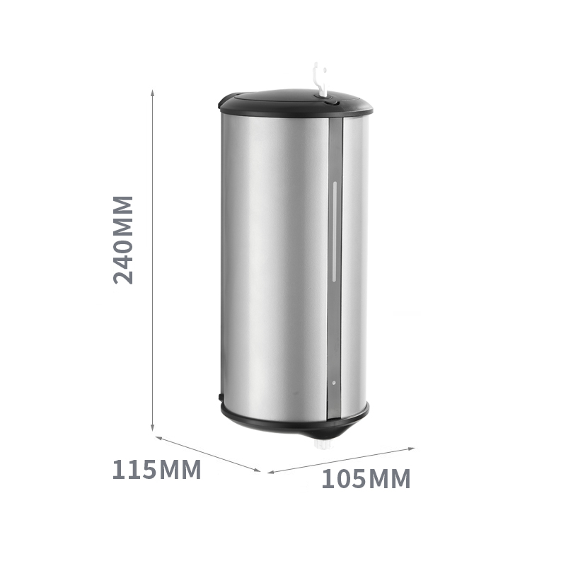 Hotel Wall Mount Hand Sanitizer Dispenser Liquid Soap Automatic Dispenser ABS Plastic M-6282