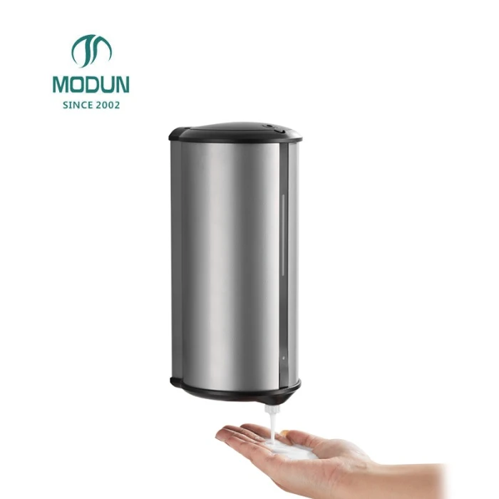 Hotel Wall Mount Hand Sanitizer Dispenser Liquid Soap Automatic Dispenser Aluminum M-6282