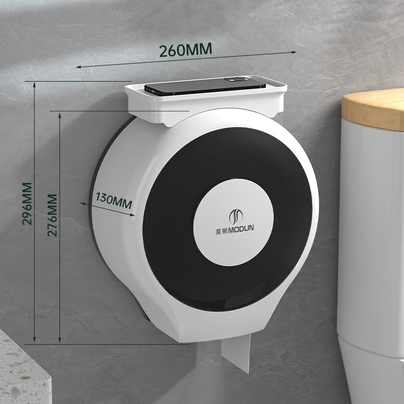 ModunCommercial Paper Dispenser 5820 ABS Tissue Dispenser with Bracket for Bathroom Restroom