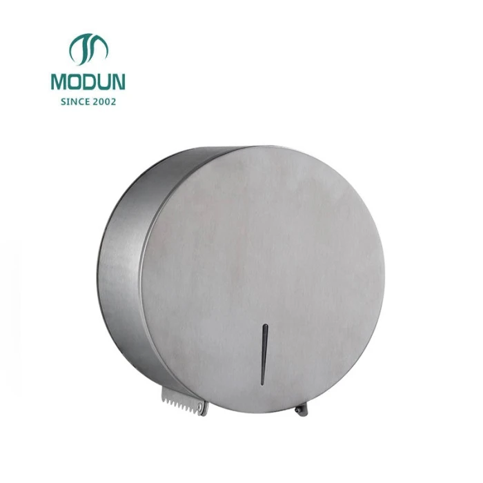 ModunCommercial Paper Dispenser M-5822B-2(304) Satin Stainless Steel Roll Tissue Dispenser for Restroom