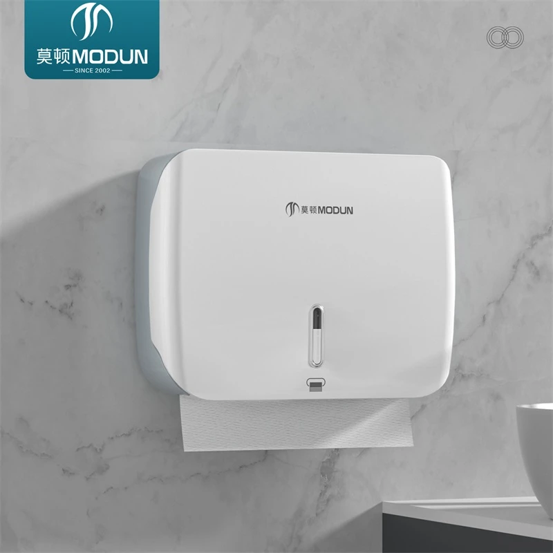 ModunCommercial Paper Dispenser M-3010-W ABS Tissue Dispenser for Bathroom Restroom
