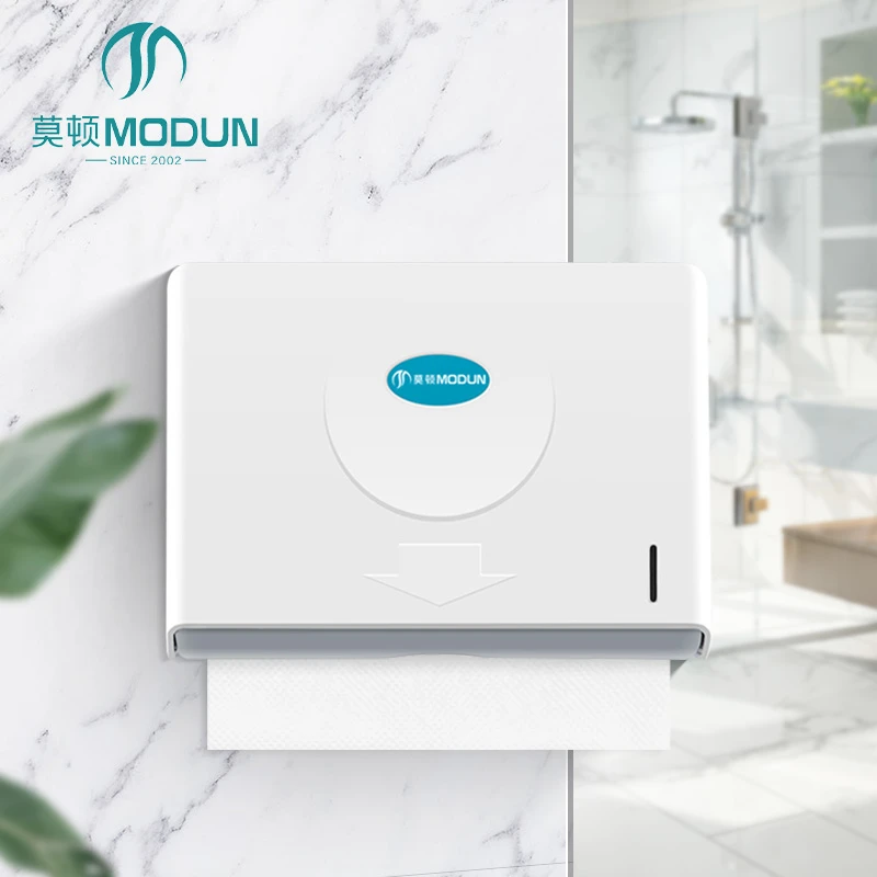 White Paper Towel Dispenser