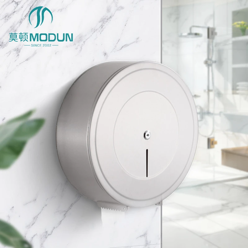 ModunCommercial Paper Dispenser M-5822B 304 Stainless Steel Roll Tissue Dispenser for Restroom