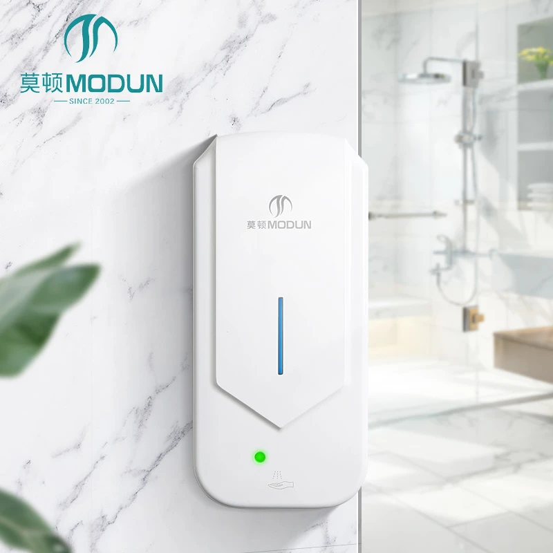MODUN M-X12 Automatic Spray Hand Sterilizer 1000ml Battery Powered Commercial Hand Sanitizer Dispenser
