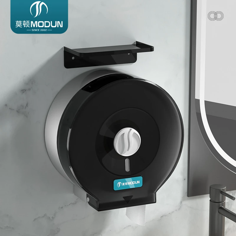 ModunCommercial Paper Dispenser M-5822ABS-Knob ABS Tissue Dispenser with Knob Lock for Bathroom Restroom