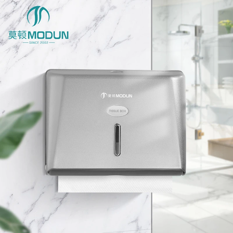 Paper Roll Dispenser Toilet Paper Dispenser Wall Mounted Mul-ti Fold Paper Towel Dispenser 5825ABS-W