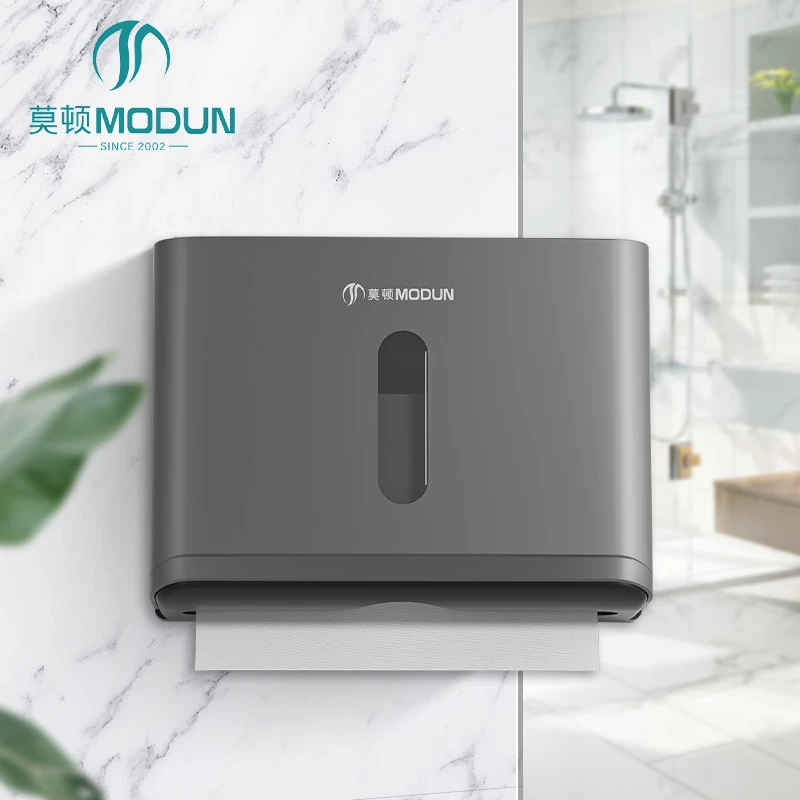MODUN 5827 ABS Paper Towel Dispenser 22cm Wide Tall Design Commercial Bathroom