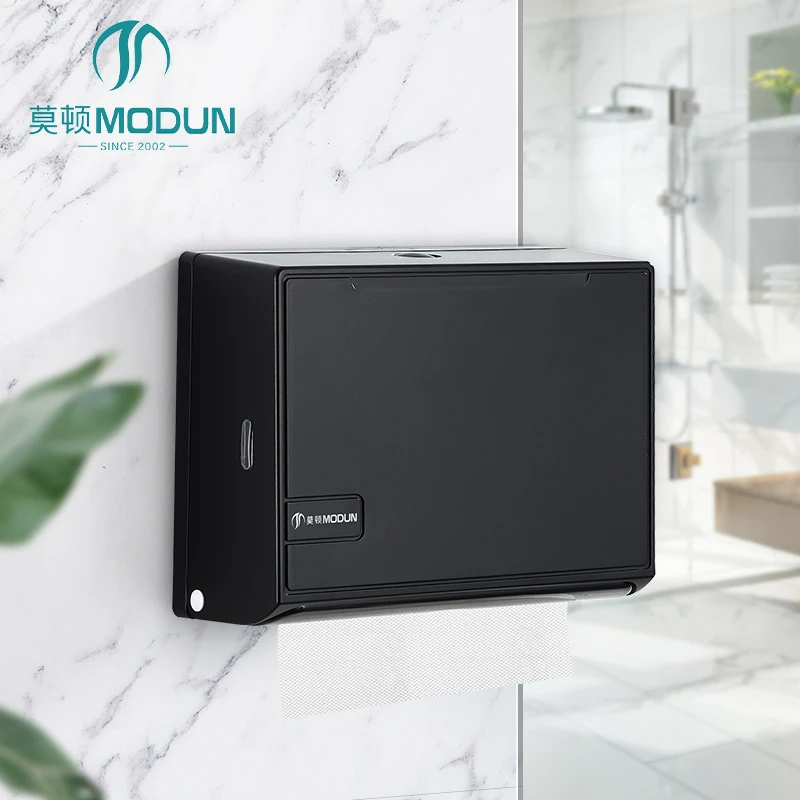 MODUN 5829 ABS Paper Towel Dispenser Slim 20cm Wide Commercial Bathroom Tissue