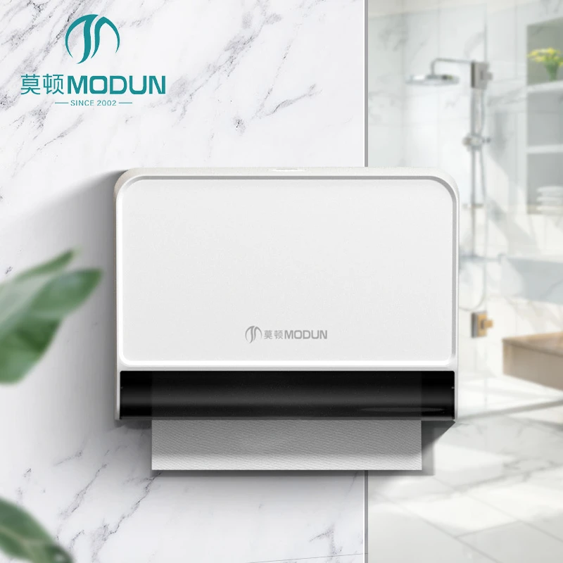 MODUN 5855 ABS Paper Towel Dispenser Extra Wide 22cm High Capacity Commercial