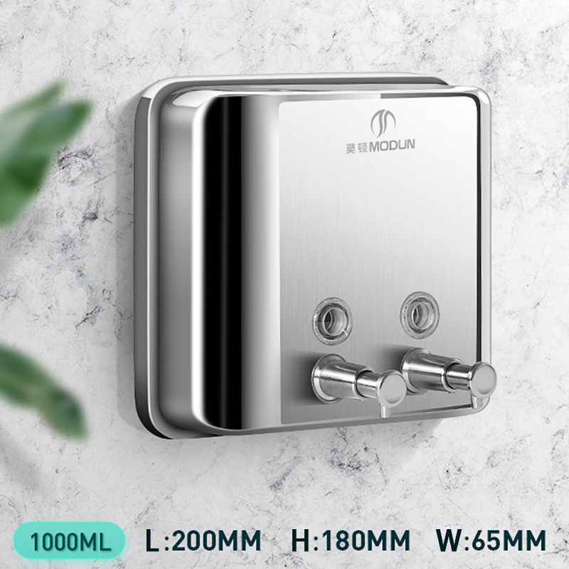 Wall Mount Stainless Steel Manual Dispenser Toilet Soap Dispenser M‑1618C