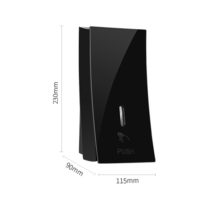 Wall Mount Plastic Manual Dispenser, Toilet Soap Dispenser M-1658