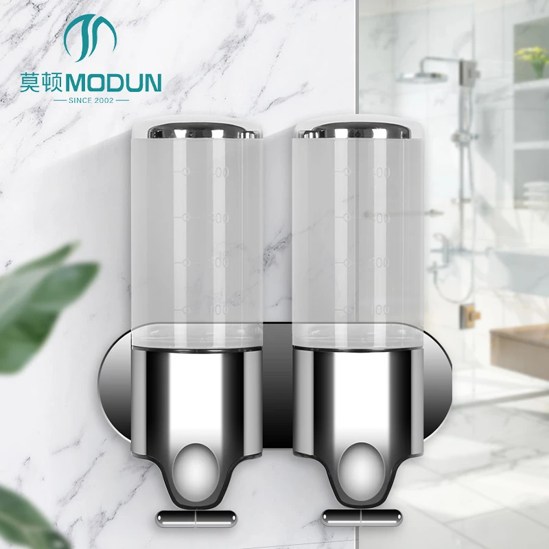 Wall Mount Plastic Manual Dispenser Toilet Soap Dispenser M-8009