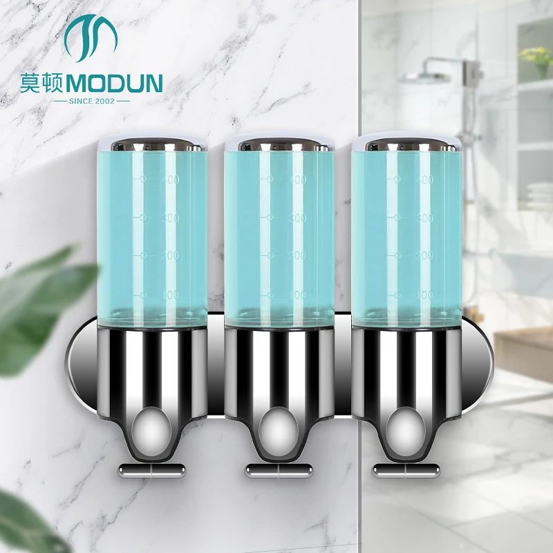 Wall Mount Plastic Manual Dispenser Toilet Soap Dispenser M-8009