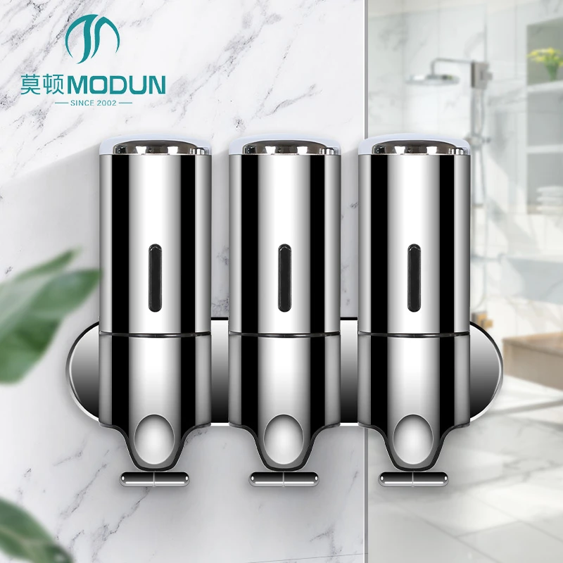 Wall Mount Plastic Manual Dispenser Toilet Soap Dispenser M-8009