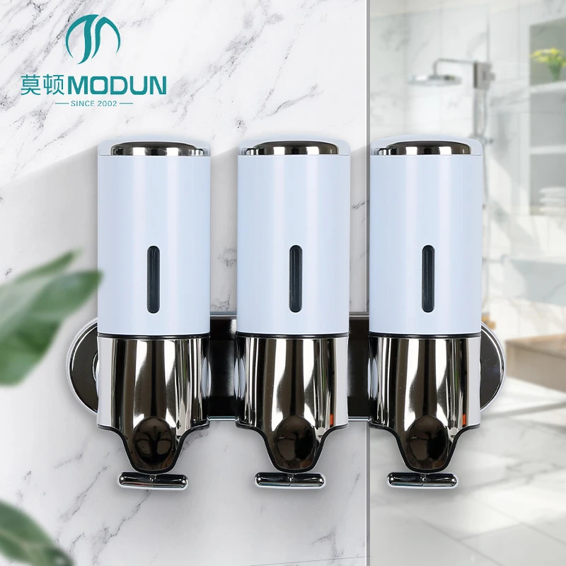 Wall Mount Plastic Manual Dispenser Toilet Soap Dispenser M-8009