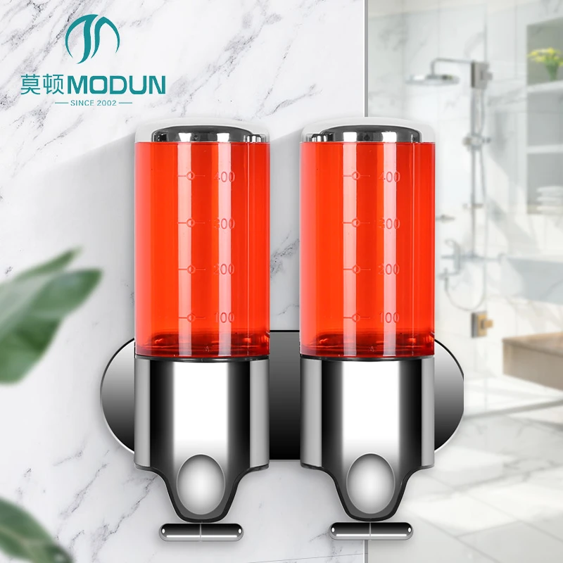 Wall Mount Plastic Manual Dispenser Toilet Soap Dispenser M-8009