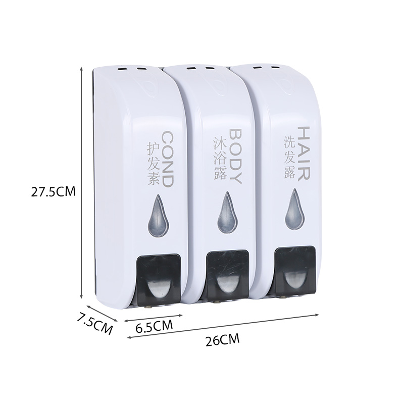 Wall Mount Plastic Manual Dispenser Toilet Soap Dispenser M-6101