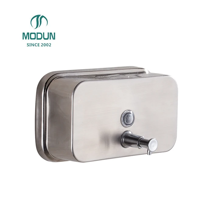Wall Mount Stainless Steel Manual Dispenser Toilet Soap Dispenser M‑1618D-1