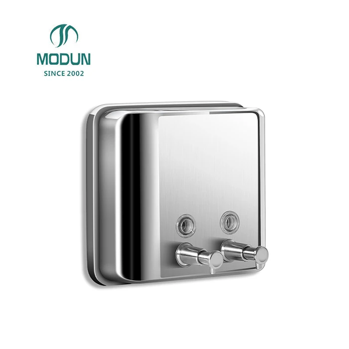 Wall Mount Stainless Steel Manual Dispenser Toilet Soap Dispenser M‑1618C