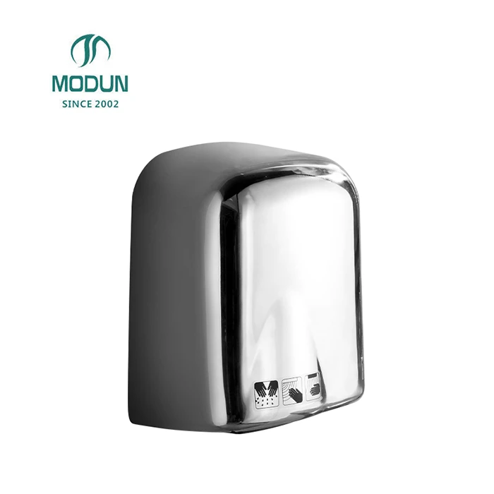 Modun M-165S Mirror 1650W Commercial Hand Dryer 304 Wall Mounted Bathroom Dryer