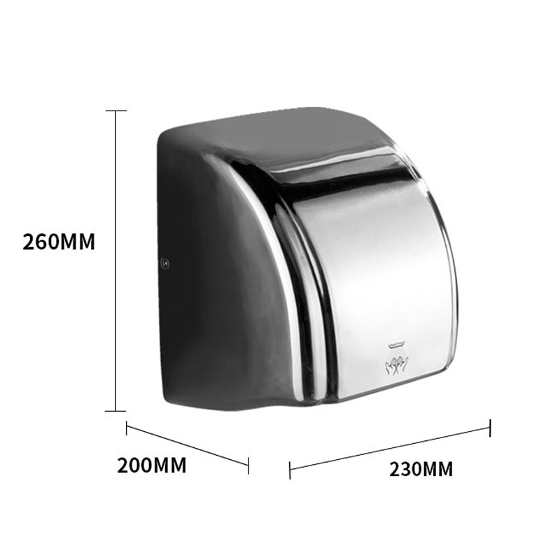 Modun M-230S Polish 2100W Commercial Hand Dryer 304 Wall Mounted Bathroom Dryer