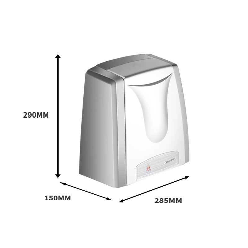 Modun M-2008B 1600W Commercial Hand Dryer ABS Wall Mounted Bathroom Dryer