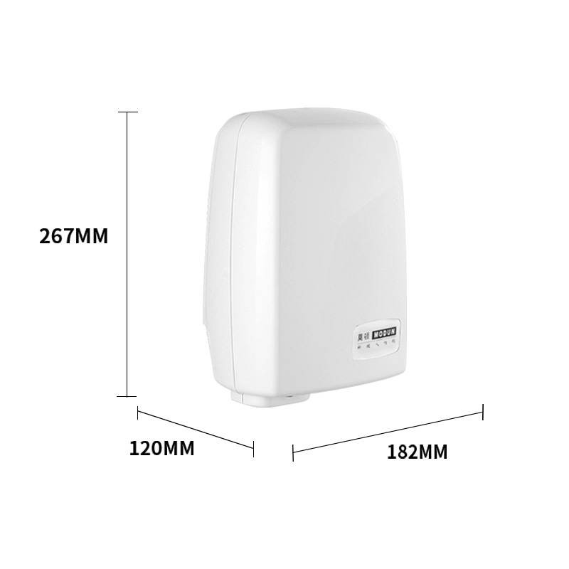 Modun M-120 1000W Commercial Hand Dryer ABS Wall Mounted Bathroom Dryer