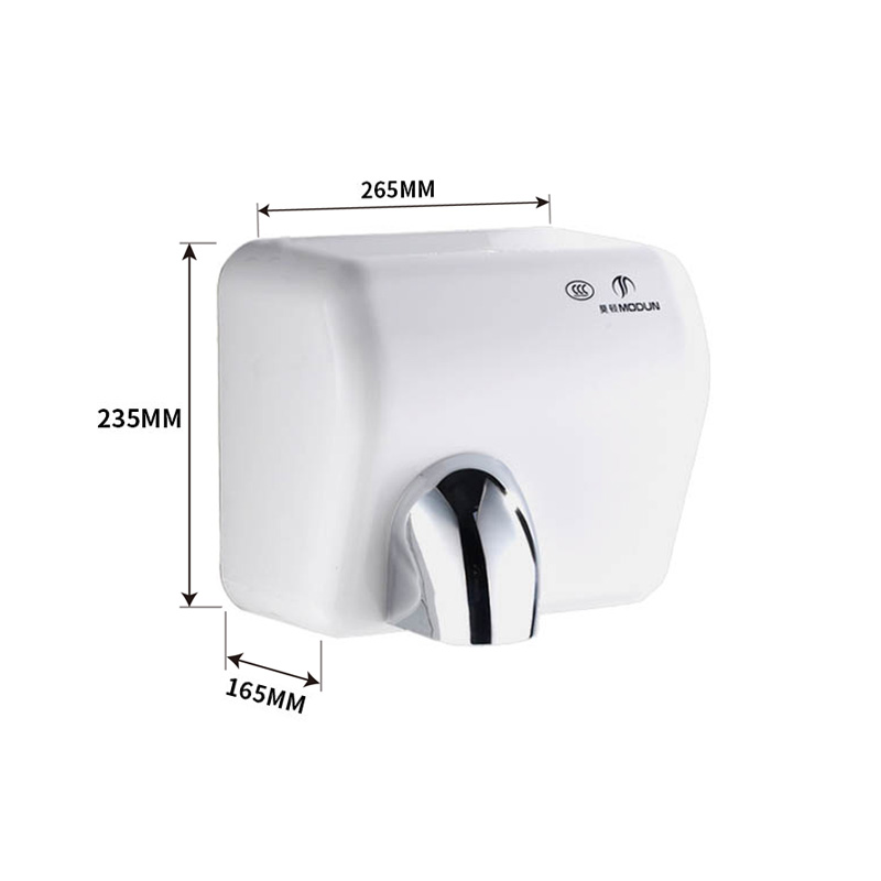 Modun M-798-W 2300W Commercial Hand Dryer 304 Wall Mounted Bathroom Dryer