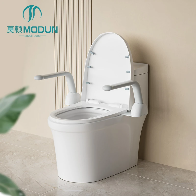 Modun T108 Foldable Toilet Grab Bar Anti-Slip Non-Slip Safety Grab Bar for Bathroom Toilet Disabled Elderly