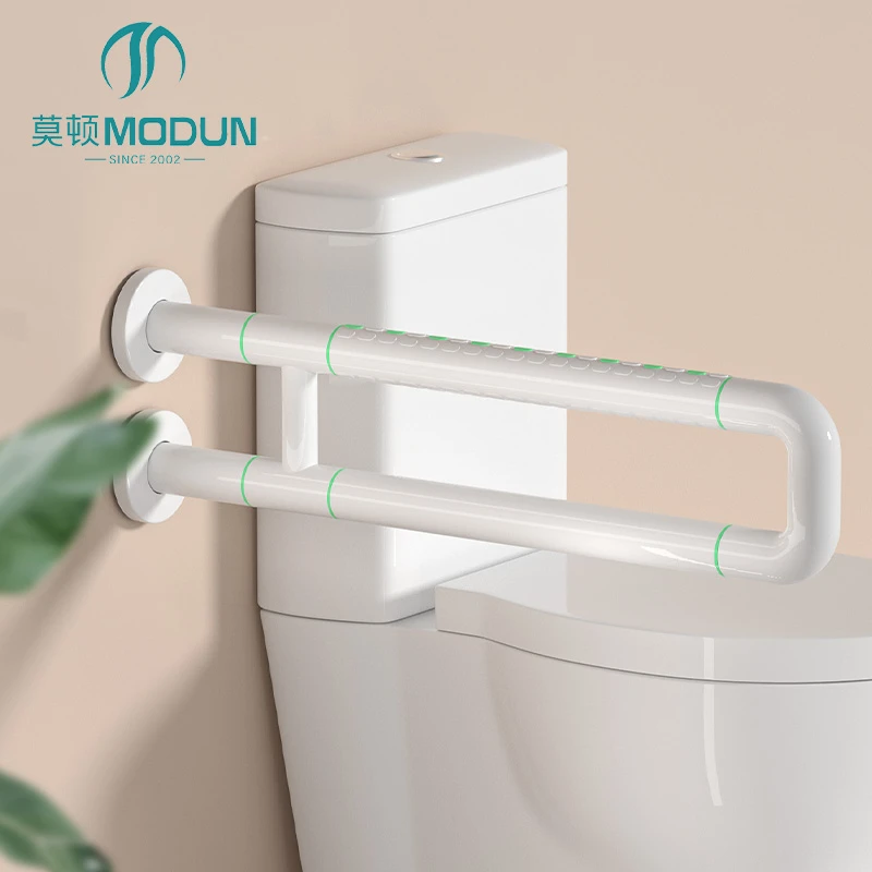 Modun M-9903-3 U-Shape Toilet Grab Bar Anti-Slip Non-Slip Safety Grab Bar for Bathroom Toilet Disabled Elderly