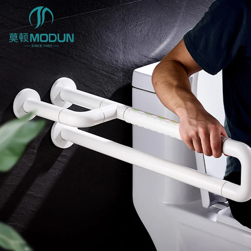 Modun M-9904-3 U-Shape Toilet Grab Bar Anti-Slip Non-Slip Safety Grab Bar for Bathroom Toilet Disabled Elderly