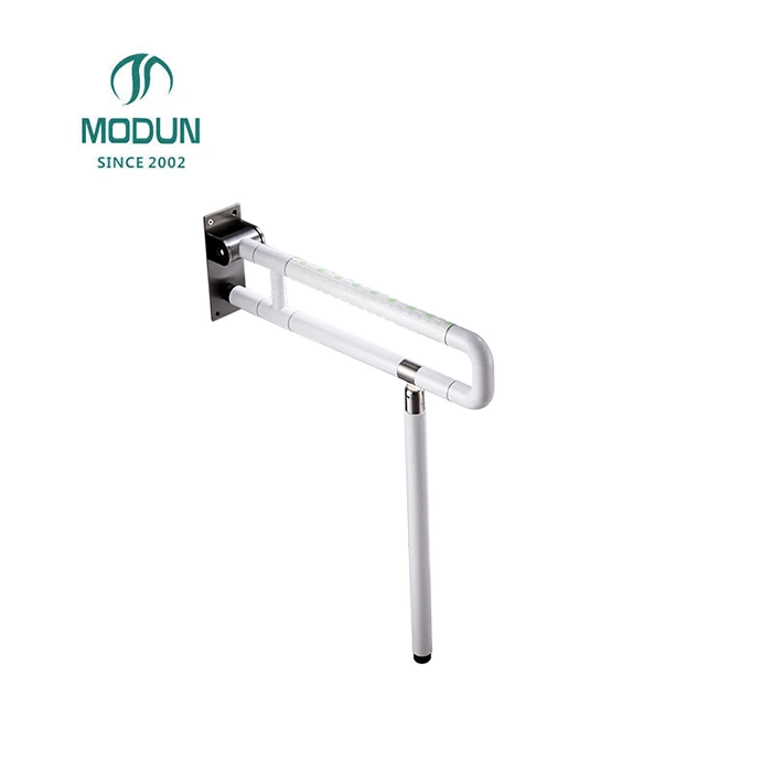Modun 9949-3 Foldable U-Shape Grab Bar Anti-Slip Non-Slip Safety Grab Bar for Bathroom Toilet Disabled Elderly