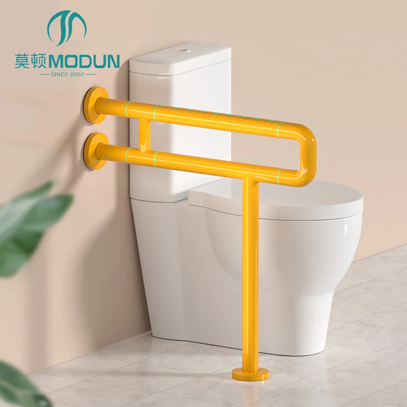 Modun M-9901-3 U-Shape Toilet Grab Bar Anti-Slip Non-Slip Safety Grab Bar for Bathroom Toilet Disabled Elderly