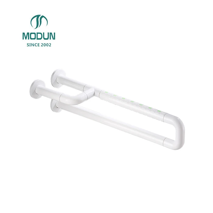 Modun M-9904-3 U-Shape Toilet Grab Bar Anti-Slip Non-Slip Safety Grab Bar for Bathroom Toilet Disabled Elderly