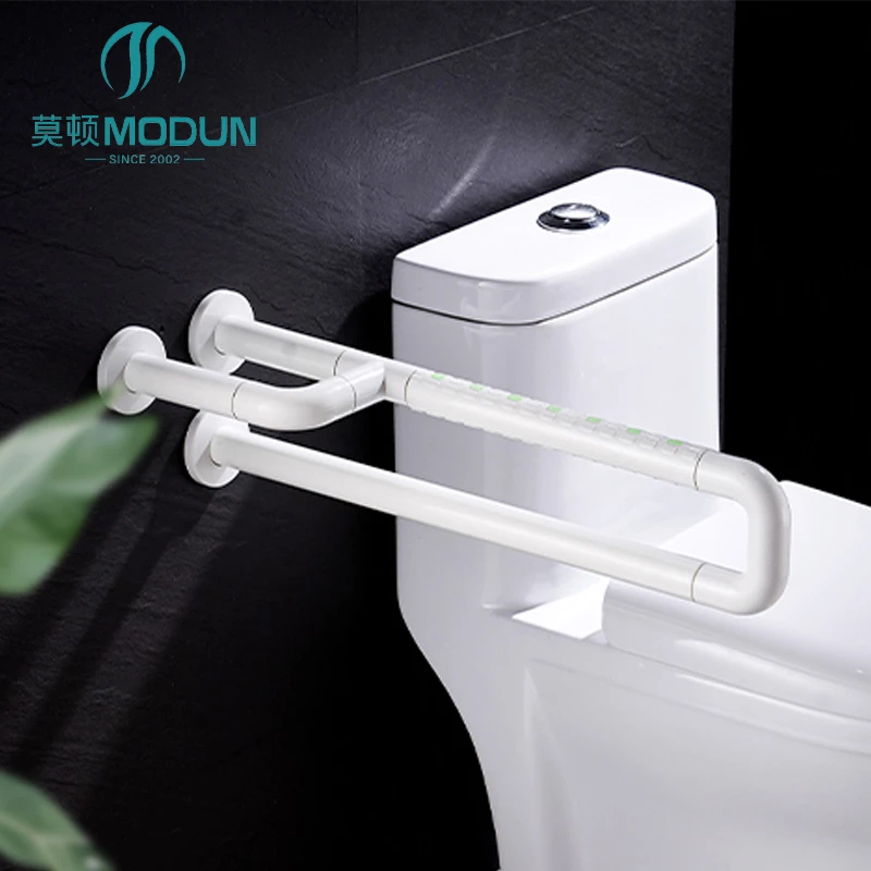 Modun M-9904-3 U-Shape Toilet Grab Bar Anti-Slip Non-Slip Safety Grab Bar for Bathroom Toilet Disabled Elderly