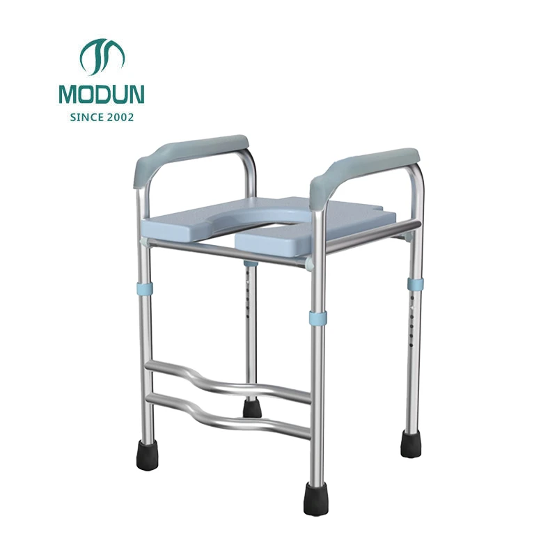 Modun 50078 Toilet Seat Raiser Anti-Slip Non-Slip Safety Grab Bar for Bathroom Toilet Disabled Elderly