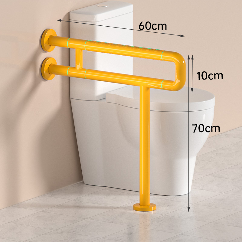 Modun M-9901-3 U-Shape Toilet Grab Bar Anti-Slip Non-Slip Safety Grab Bar for Bathroom Toilet Disabled Elderly