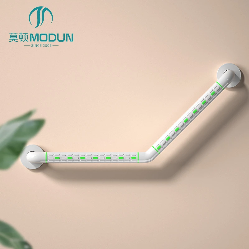 Modun 9973 Corner Grab Bar Anti-Slip Non-Slip Safety Grab Bar for Bathroom Toilet Disabled Elderly