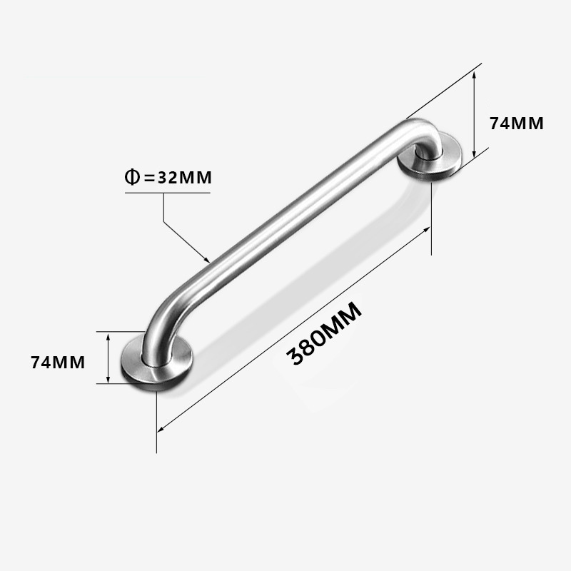 Modun 9923 Straight Wall Grab Bar Anti-Slip Non-Slip Safety Grab Bar for Bathroom Toilet Disabled Elderly