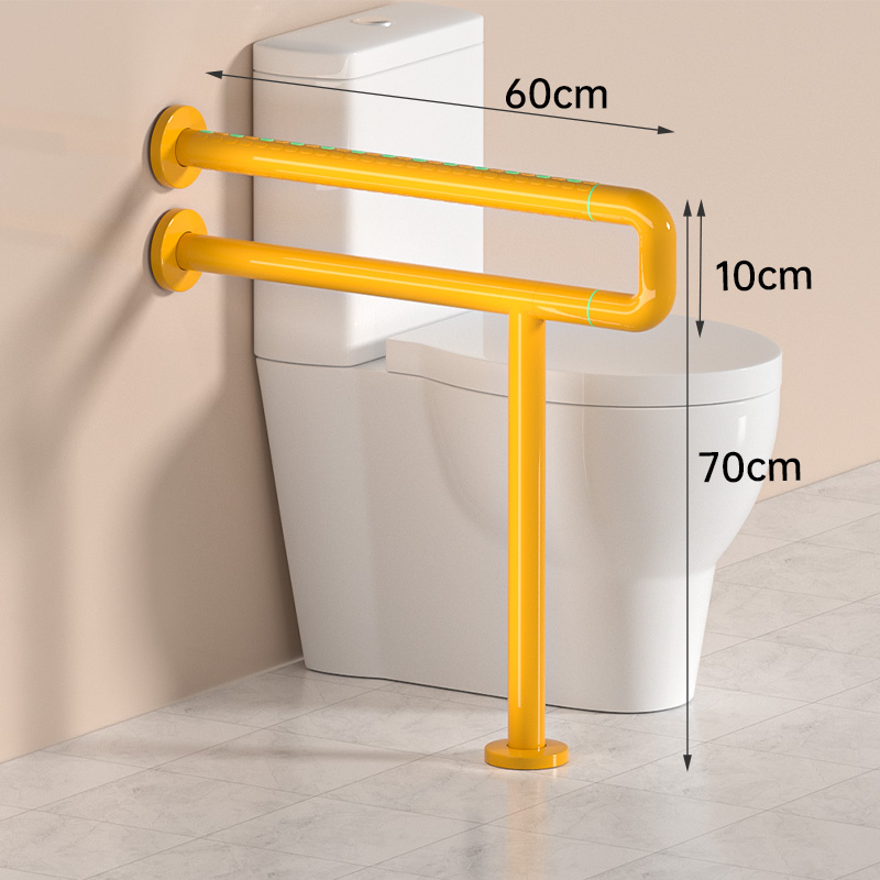 Modun 9970-3 U-Shape Toilet Grab Bar Anti-Slip Non-Slip Safety Grab Bar for Bathroom Toilet Disabled Elderly